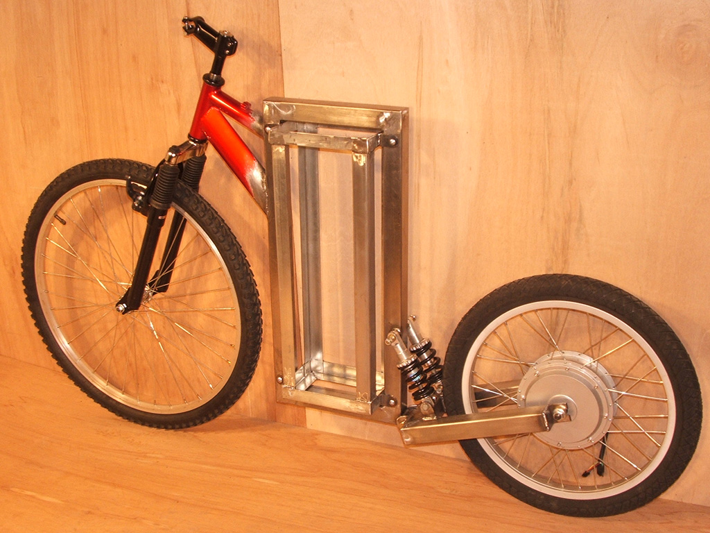 LongRanger Electric Bike - custom frame